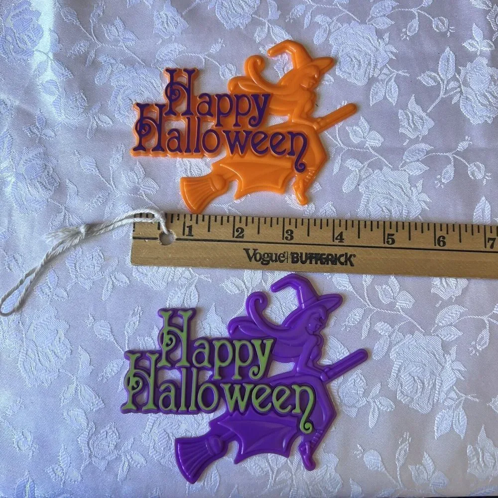 2008 Decorate Cat‎ Cupcake Toppers & Happy Halloween Witch 64 Pcs